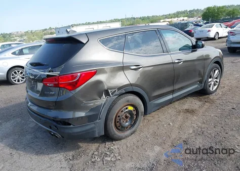 2013 Hyundai Santa Fe Sport 2.0T from USA, damaged, VIN 5XYZW3LA3DG068434